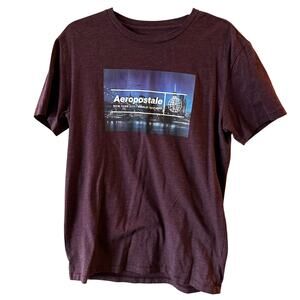 NWOT Men's Aeropostale Maroon T Shirt sz M